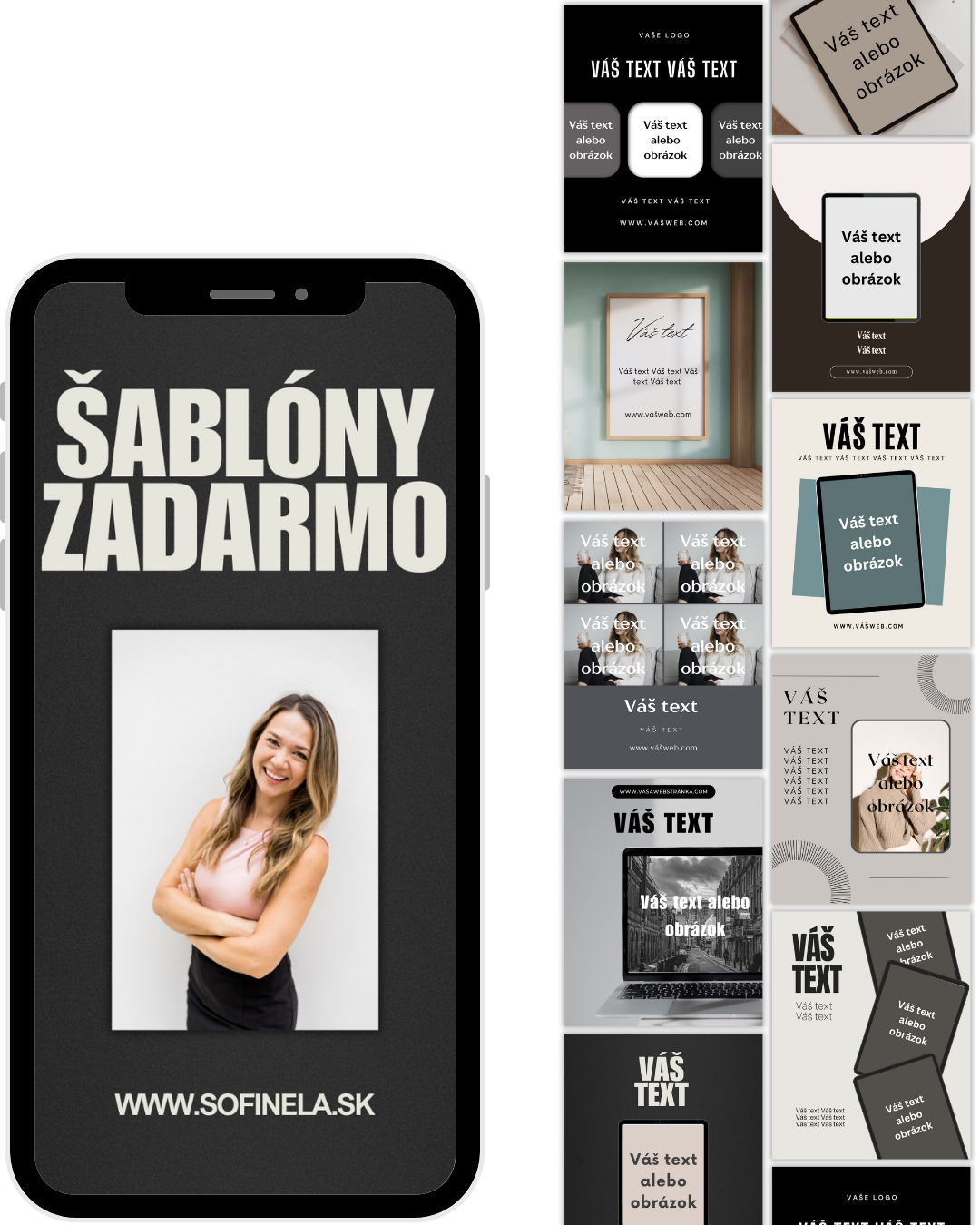 Zadarmo Canva šablóny na sociálne siete