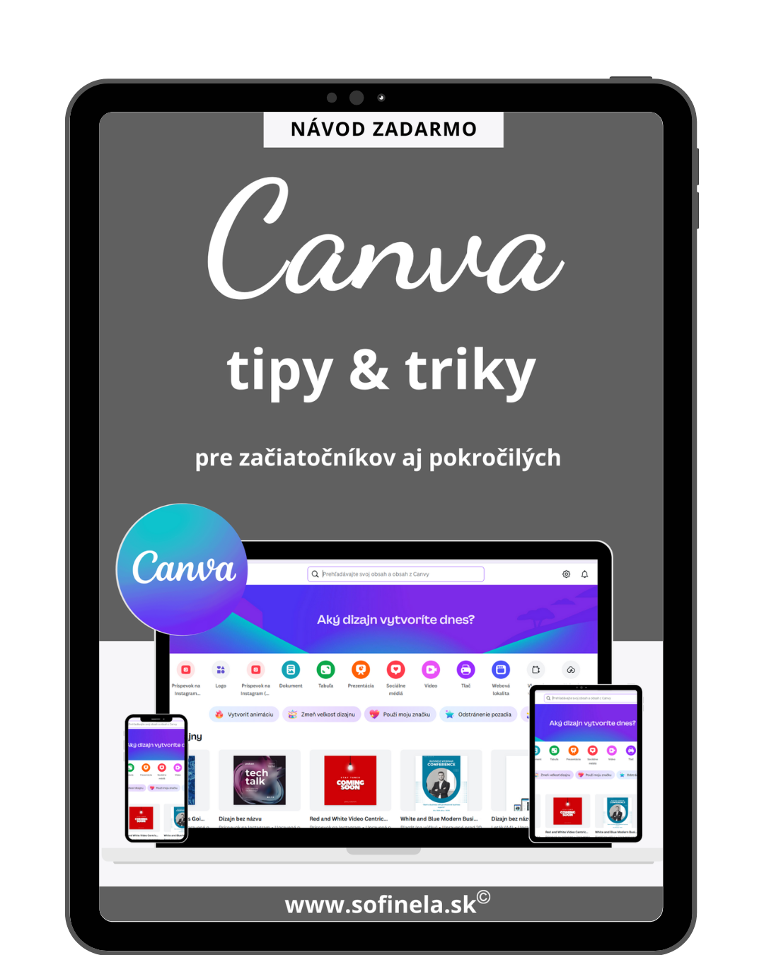 Zadarmo Canva tipy a triky